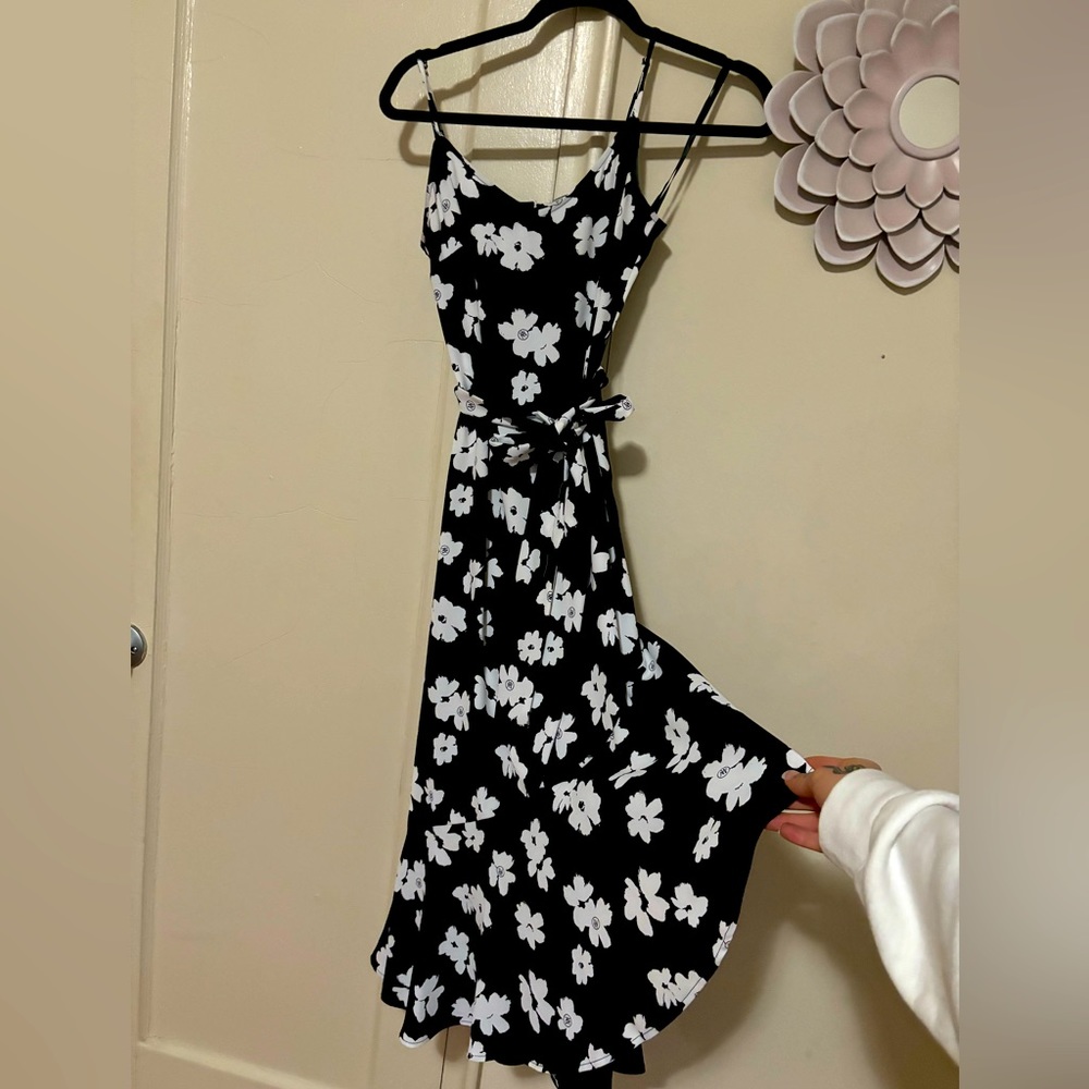 Karl Lagerfeld Floral Midi Dress